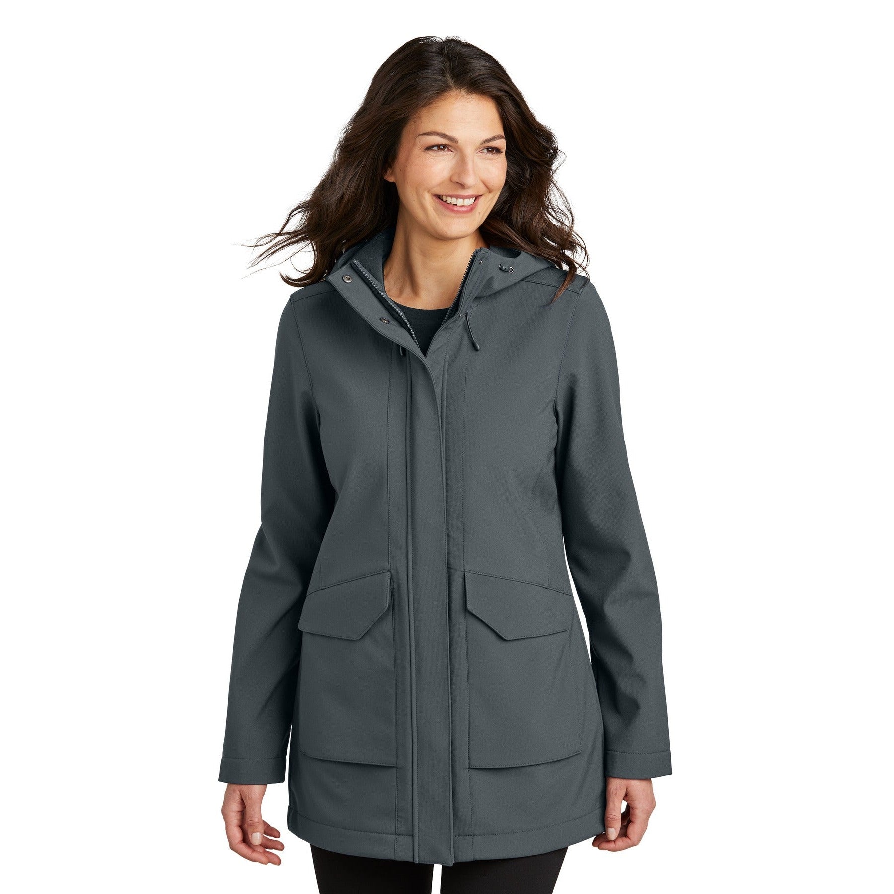 Port Authority-Port Authority® Women's Collective Outer Soft Shell Parka L919-MedTech-2